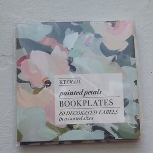 KTSMAIL Painted Petals Bookplates